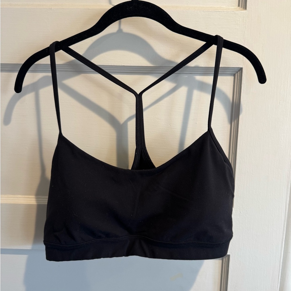 Lululemon Flow Y Bra *Nulu — Black — Size 14 - Picture 5 of 5
